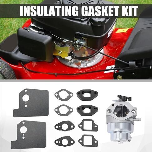 2 Sets 19651-Z0L-000 Carburetor Insulator Gasket Kit, Replacement for Honda GCV160 GCV160A GCV160LA GCV160LAO GCV160LE Engines, Replaces 16211-ZL8-000 in Saudi Arabia