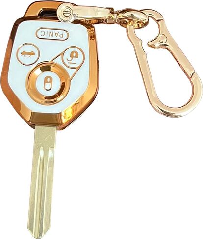 لغطاء مفتاح Subaru FOB Smart Key Shell مع سلسلة المفاتيح الذهبية التي تناسب Subaru Impreza Legacy Outback (أسود) in Kuwait