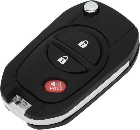 X AutoHaux Key Shell Case بدون مفتاح إدخال مفتاح Remote مفتاح FOB لـ Toyota Tundra 2010-2017 لـ Toyota Tacoma 2010-2016 3 Buttons GQ43VT20T in Saudi Arabia