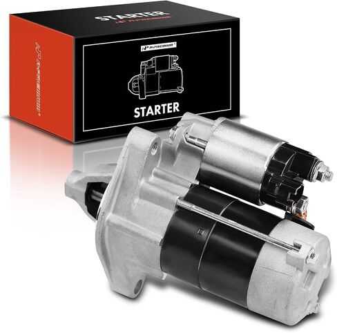 A-Premium Starter Motor متوافق مع Toyota Echo 2000 2001 2002 2003 2004 2005 L4 1.5L ، Yaris 2006 2007 2008 2008 2010 2011 2012 L4 1.5L ، 12V 1.0KW 9-TOOTH CW ، استبدل# 28100-21020 ، 28100-21021 in Saudi Arabia