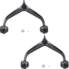 Detroit Axle - Arms 2PC Control Arms لـ 11-19 شيفروليه سيلفرادو GMC Sierra 2500 3500 HD ، 2 أذرع التحكم العليا مع مجموعة مجموعة المفاصل 2011 2012 2013 2014 2015 2017 2017 2018 استبدال in Kuwait