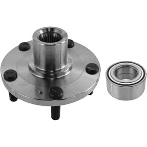 TRQ Front Wheel Bearing & Hub Kit متوافق مع 2006-2013 Hyundai Sonata 2010-2017 Tucson 2003-2005 Xg350 Kia Optima 2007-2010 Rondo 2011-2014 Sportage in Kuwait