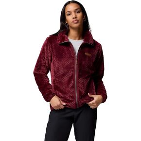 Columbia Women's Fire Side II Sherpa Full Zip, Pink Agave, 2X Plus in Kuwait