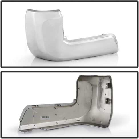 ACANII - For 2016-2022 Toyota Tacoma Chrome Surface Rear Bumper End Cap w/o Parking Assist Sensor Hold Left Driver Side in Saudi Arabia