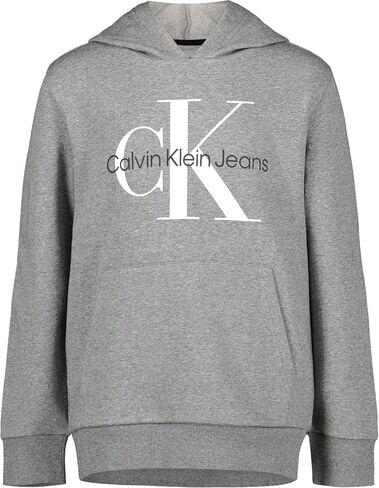 Calvin Klein Boys' Long Sleeve Pullover Fleece Hoodie in Saudi Arabia