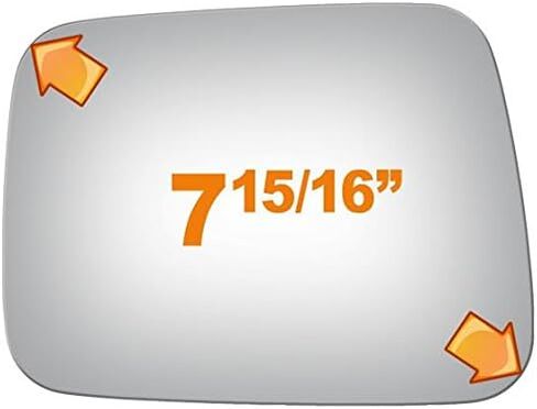 Burco 2262 Driver Side Replacement Mirror Glass for 1994-1997 HONDA PASSPORT, 1989-1994 ISUZU AMIGO, 1981-1995 PICKUP, 1991-1997 RODEO in Saudi Arabia
