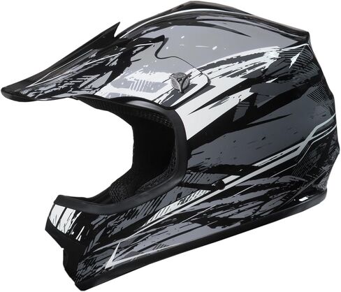 Lunatic Youth MX / ATV Helmet DOT Approved - Boys Girls Kids Junior Off Road in Saudi Arabia