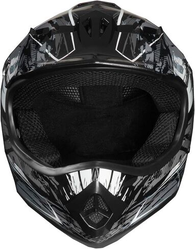 Lunatic Youth MX / ATV Helmet DOT Approved - Boys Girls Kids Junior Off Road in Saudi Arabia