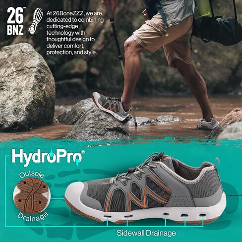 Flozzz Hybrid Water Shoes for Men – Drainage Men Footwear for Wet Terrain in Kuwait