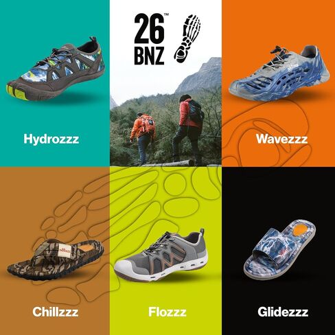 Flozzz Hybrid Water Shoes for Men – Drainage Men Footwear for Wet Terrain in Kuwait