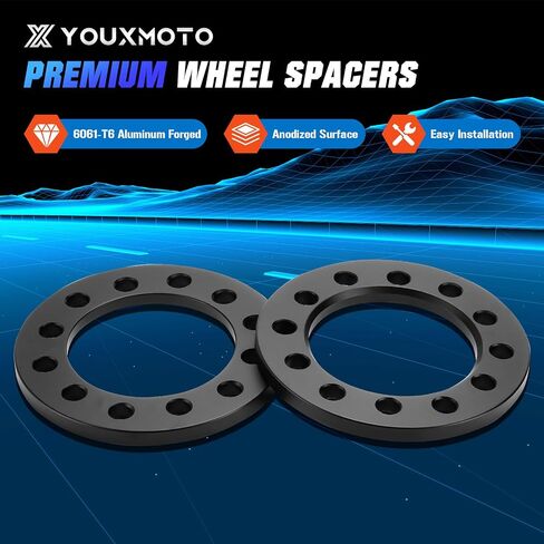 6mm 6x5.5 6x135 108mm Wheel Spacers Adapter for Silverado 1500/Sierra 1500/Escalade 99-22, Suburban 1500 00-22, Expedition/Navigator 03-22, F150 04-22, 4-Runner 96-22, Tacoma 01-22, Tahoe 95-22 in Saudi Arabia