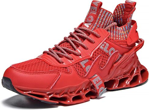 Men's Running Shoes Tennis Walking Fashion Sneakers Breathable Anti-Slip Gym Athletic Trainers Outdoor Lightweight Sports High Top Basketball Shoes in Saudi Arabia