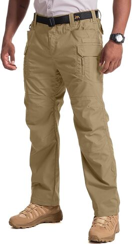 Jessie Kidden Men's Flex Stretch Tactical Pants, Water Resistant Ripstop Cargo Pants Lightweight BDU Outdoor Work Hiking in Kuwait