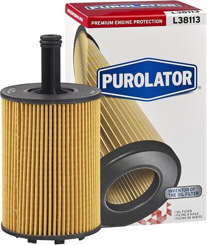 Purolator L38113 Premium Engine Protection Cartridge Oil Filter Compatible With 2002-2014 Volkswagen Jetta, 2002-2014 Golf, 2001-2003 EuroVan, 2013-2014 Beetle and 2010-2013 Audi A3 in Saudi Arabia