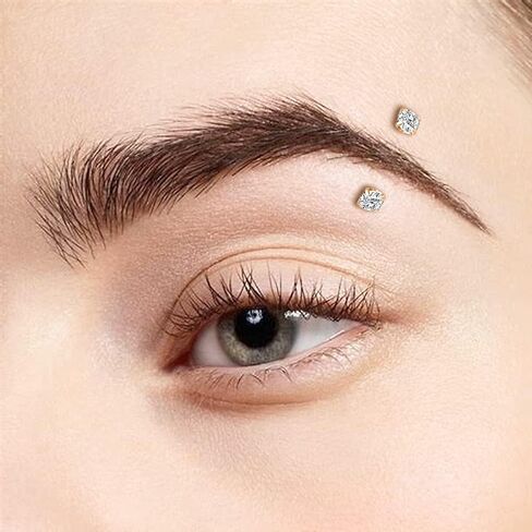 AVYRING 16g Rook Piercing Jewelry Gold Silver Eyebrow Rings Curved Barbell Daith Earrings for Women Horseshoe Septum Hoop Helix Earrings Surgical Steel Belly Button Rings Vertical Labret Lip Jewelry in Kuwait