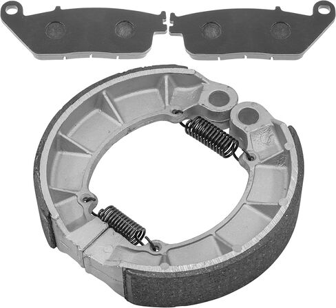 Compatible with Front Brake Pads Rear Brake Shoes Compatible with Honda VT1100C Shadow 1100 Spirit 1997-2007 / VT750C VT750CA Shadow Aero 2004-2016 in Saudi Arabia