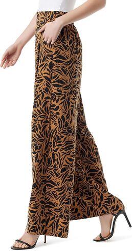 Jessica Simpson Women's Winnie High Rise Elastic Waist Wide Leg Pant Standard in Saudi Arabia