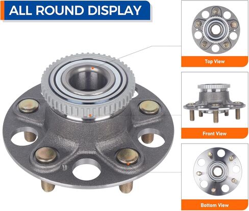 Parod 512179 محور العجلات الخلفية وتجميع الحامل الملاءمة لعام 1999-2003 Acura TL ، 1998-2002 Honda Accord V6 Models فقط-القرص الخلفي in Saudi Arabia