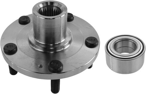 TRQ Front Wheel Bearing & Hub Kit Compatible with 2006-2013 Hyundai Sonata 2010-2017 Tucson 2003-2005 XG350 Kia Optima 2007-2010 Rondo 2011-2014 Sportage in Saudi Arabia