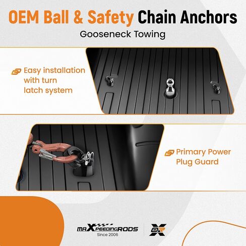 MaxPeedingRods Groenseck Hitch Ball Kit ل Dodge RAM 2500 3500 2013-2024 PUCK SYSTEM ، 2-5/16 BACK in Saudi Arabia