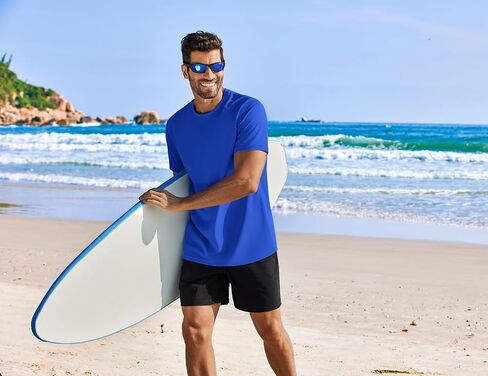 Pinspark 5 Pack Gym تمرينات تمرين للرجال قصيرة الأكمام الرطوبة الفطرية in Kuwait
