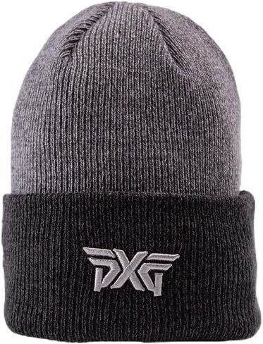 PXG Winter Beanie Skull Cap for Men and Women, Soft, Warm Ribbed Knit Fall and Winter Hat with Embroidered Logos in Kuwait