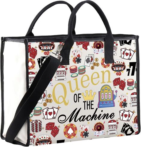 ZJXHPO CASINO CROSS BODY BAG Casino Gailbling Loving Gift of the Machine Messenger Bag Slot Gambling Gift Lucky in Kuwait