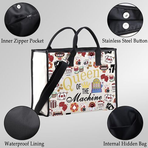 ZJXHPO CASINO CROSS BODY BAG Casino Gailbling Loving Gift of the Machine Messenger Bag Slot Gambling Gift Lucky in Kuwait