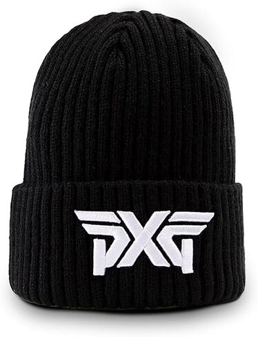 PXG Winter Beanie Skull Cap for Men and Women, Soft, Warm Ribbed Knit Fall and Winter Hat with Embroidered Logos in Kuwait