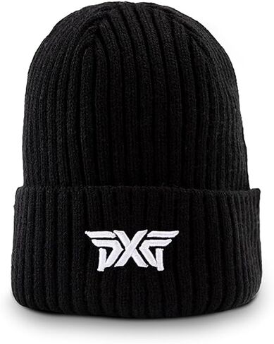 PXG Winter Beanie Skull Cap for Men and Women, Soft, Warm Ribbed Knit Fall and Winter Hat with Embroidered Logos in Kuwait