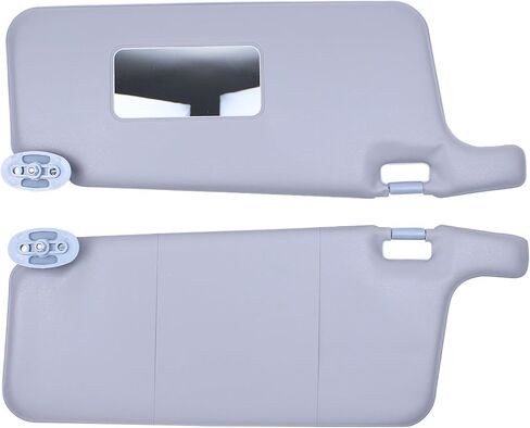 2Pcs Gray Driver and Passenger Side Interior Sun Visor for Honda Civic 1996-2000 in Saudi Arabia