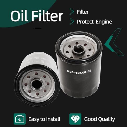N26-13440-00 Oil Filter Fit for Yamaha Outboard Engine V8 F300 F350 F225C F250C F300C VF200 VF225 VF250 4.2L replace# N26-13440-02 N26-13440-03 in Saudi Arabia