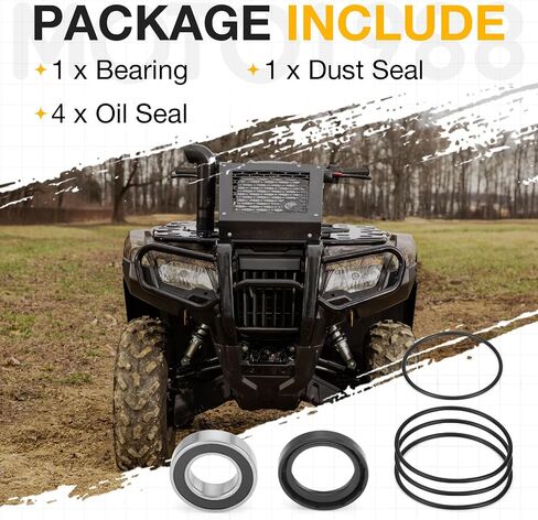 محور محور خلفي تحمل عجلات العجلة المحمل لـ Honda Rancher 350 Foreman 400 Rancher 420 Foreman 450 Foreman 500 Rubicon 500 Rubicon 520 91255-HA0-681 in Saudi Arabia