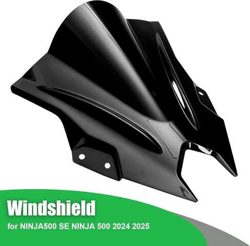 Windshield for NINJA500 SE NINJA 500 2024 2025, Windscreen Double Bubble Wind Deflector Protector Fairing in Saudi Arabia