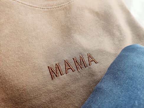 Custom Embroidered Sweatshirts and Hoodie Design Your Own, Personalized Sweatshirts Hoodie For Everyone, Add Text On Sleeve, Add Your Own Custom Text, Gifts Mothers Day, Christmas Multicolor in Saudi Arabia