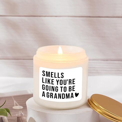 Pregnancy Announcement for Aunt - Promoted to Aunt Gifts - New Aunt Gifts for Sister Friends - Sister Promoted to Auntie - Soy Candle Lavender 4oz in Saudi Arabia