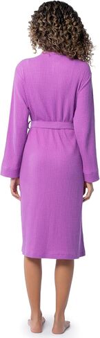 Fruit of the Loom Womens Lightweight Waffle Knit Kimono Robe in Saudi Arabia