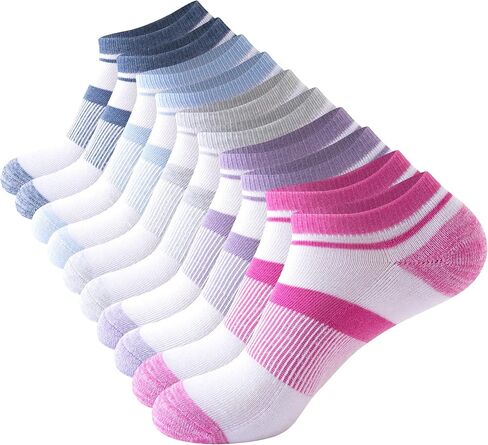 جوارب الكاحل النسائية لا تظهر الجوارب المنخفضة 5 أزواج سلسة خفيفة الوزن غير قابلة للانزلاق الجوارب غير الرسمية للنساء in Kuwait