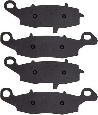 NICHE Brake Pad Set for Kawasaki Vulcan 800 900 Suzuki 43082-1264 59102-33880 Front/Rear Organic Alloy Steel 2 Pack in Saudi Arabia