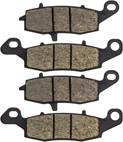 NICHE Brake Pad Set for Kawasaki Vulcan 800 900 Suzuki 43082-1264 59102-33880 Front/Rear Organic Alloy Steel 2 Pack in Saudi Arabia