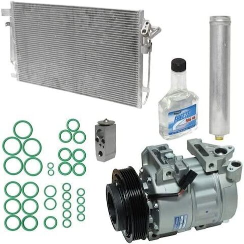 A/C Compressor Kit with Condenser- Compatible with 2007-2012 Nissan Altima 2.5L 4-Cylinder in Saudi Arabia