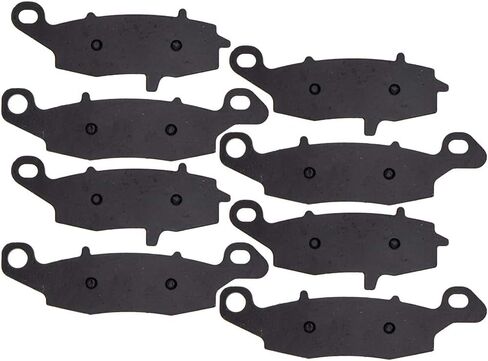 NICHE Brake Pad Set for Kawasaki Vulcan 800 900 Suzuki 43082-1264 59102-33880 Front/Rear Organic Alloy Steel 2 Pack in Saudi Arabia
