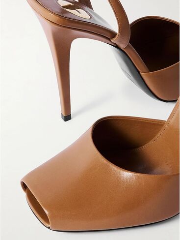 Arqa Stiletto High Heel Sandals للنساء مغطاة بحزام الكاحل القابل للتعديل in Kuwait