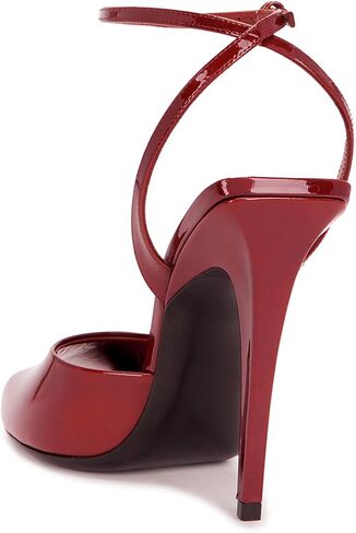 Arqa Stiletto High Heel Sandals للنساء مغطاة بحزام الكاحل القابل للتعديل in Kuwait