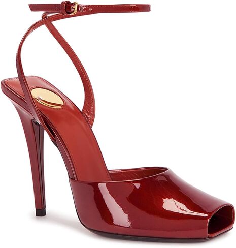 Arqa Stiletto High Heel Sandals للنساء مغطاة بحزام الكاحل القابل للتعديل in Kuwait