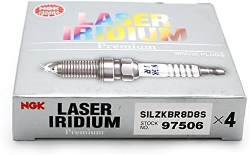 Set 4Pcs Ngk Ngk Laser Iridium Spark Plugs Stock 97506 Silzkbr8D8S in Saudi Arabia