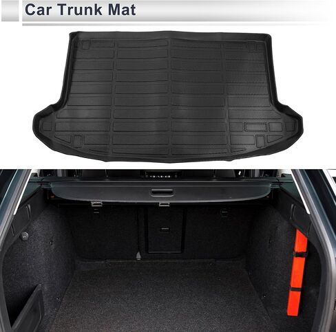 Rear Cargo Liner Rear Trunk Mat for Kia Soul 2020-2025 Anti-Slip Trunk Cargo Luggage Boot Tray Mat TPE 1 Pc Long Grid Pattern in Saudi Arabia