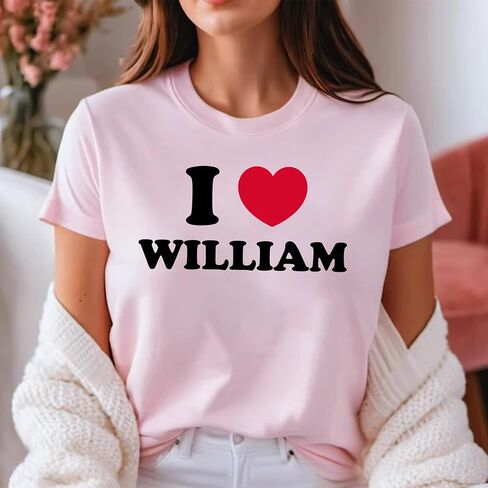 أحب قميصًا مع صورة نصية مخصصة ، Tshirt مخصصة ، قميص صديق صديقته ، هدية للرجال زوجين الزوجين in Saudi Arabia