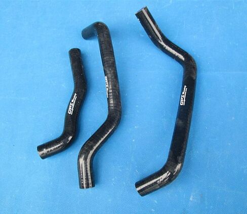 خرطوم المبرد السيليكون لهوندا TRX250R TRX250 TRX 250 R 1986 1987 1988 1989 (Black) in Kuwait