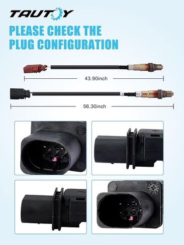 234-5138 234-5139 O2 Oxygen Sensor 2pcs Upstream for BMW 2008 2009 2010 2011 2012 2013 128I, 2006 325I 325XI 330I 330XI, 2006 2007 530I 530XI, 2006 2007 2008 2009 2010 550I 650I in Saudi Arabia